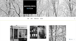 Desktop Screenshot of brockelpress.com